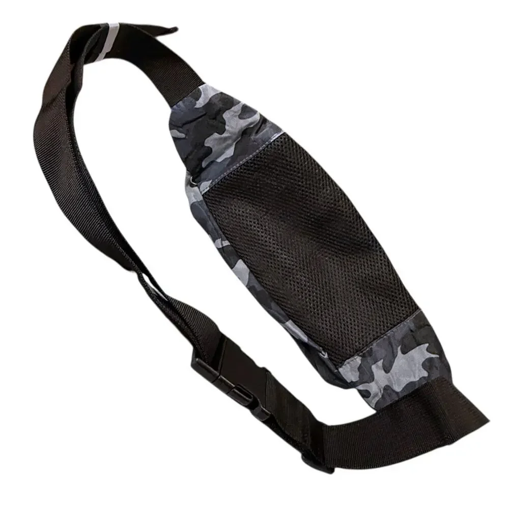 SINNO Crossbody Fanny Pack Unisex Navy Camouflage Multi-Pocket